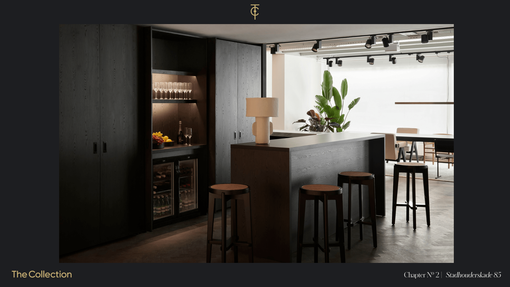 Stadhouderskade kantoor met een bar