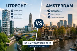 Utrecht vs Amsterdam: dé kantoortrend 2026